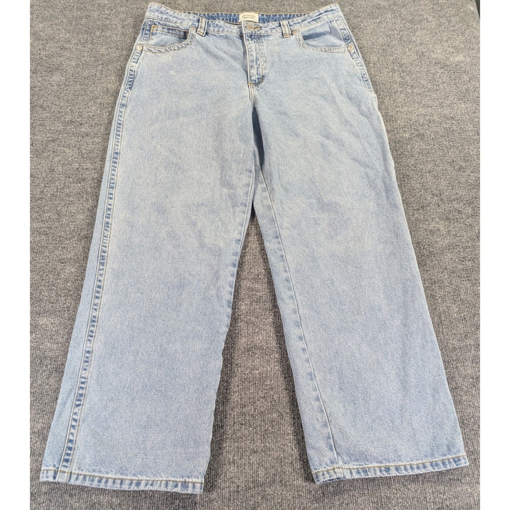 Abrand X Rip Curl 95 Mid Baggy Hot Locals Jeans Women's Size 33 Ariane‎ Blue